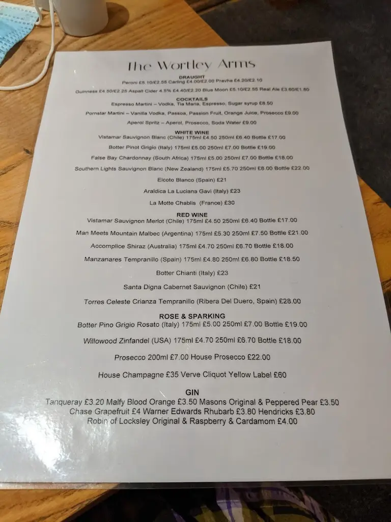 Menu_McGilverays The Wortley Arms_Stocksbridge_image_4