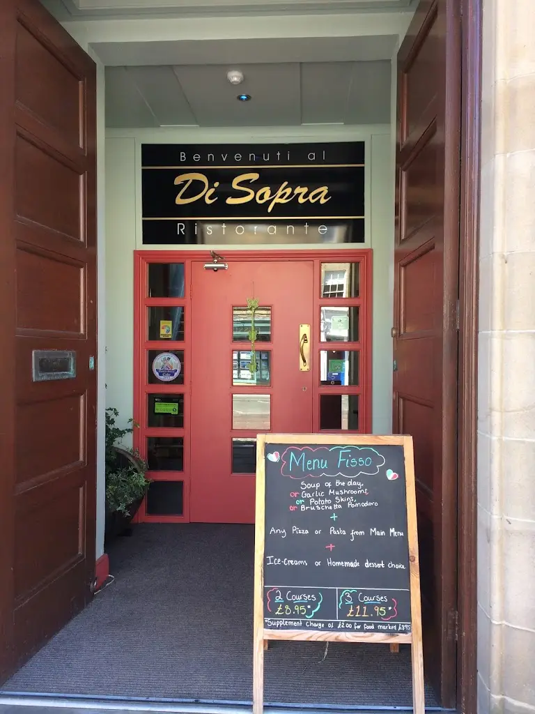 Di Sopra restaurant in Alnwick