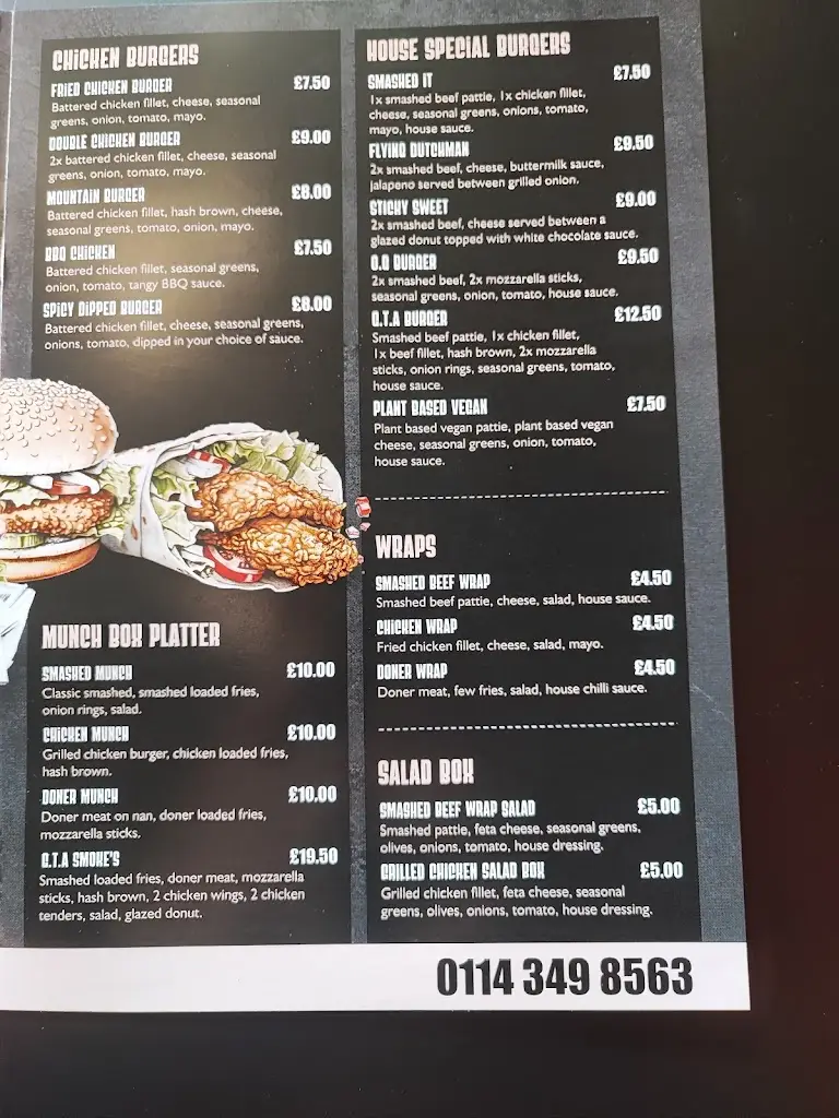 Menu_Burgers @ Stocksbridge_Stocksbridge_image_1