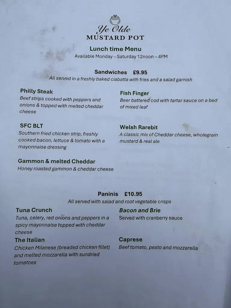 Menu_Ye Olde Mustard Pot_Stocksbridge_image_2