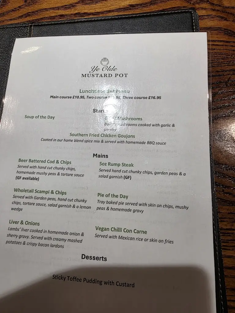 Menu_Ye Olde Mustard Pot_Stocksbridge_image_3