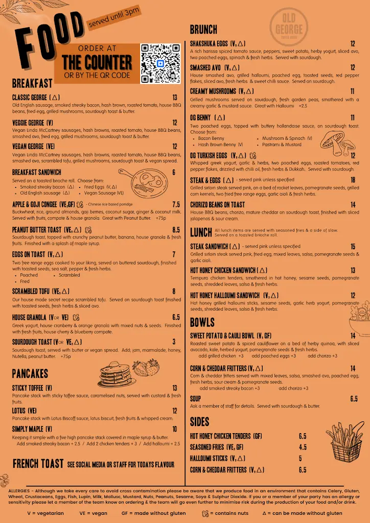 Menu_Old George @ Fox Valley_Stocksbridge_image_3