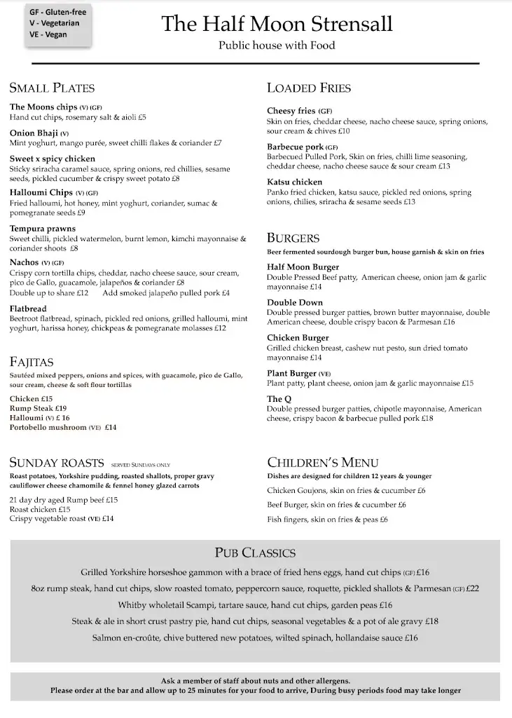 Menu_The Half Moon Inn_Strensall_image_2