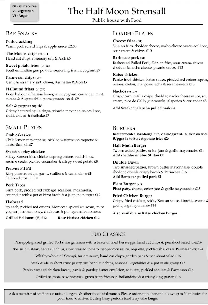 Menu_The Half Moon Inn_Strensall_image_3