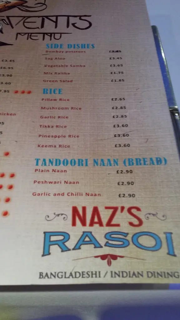 Menu_Naz's Rasoi_Strood_immagine_2