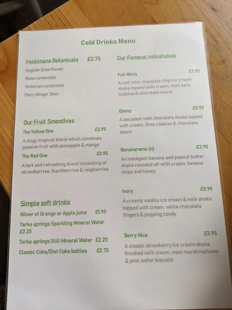Menu_Sweet Pea Café_Sturminster Newton_image_2