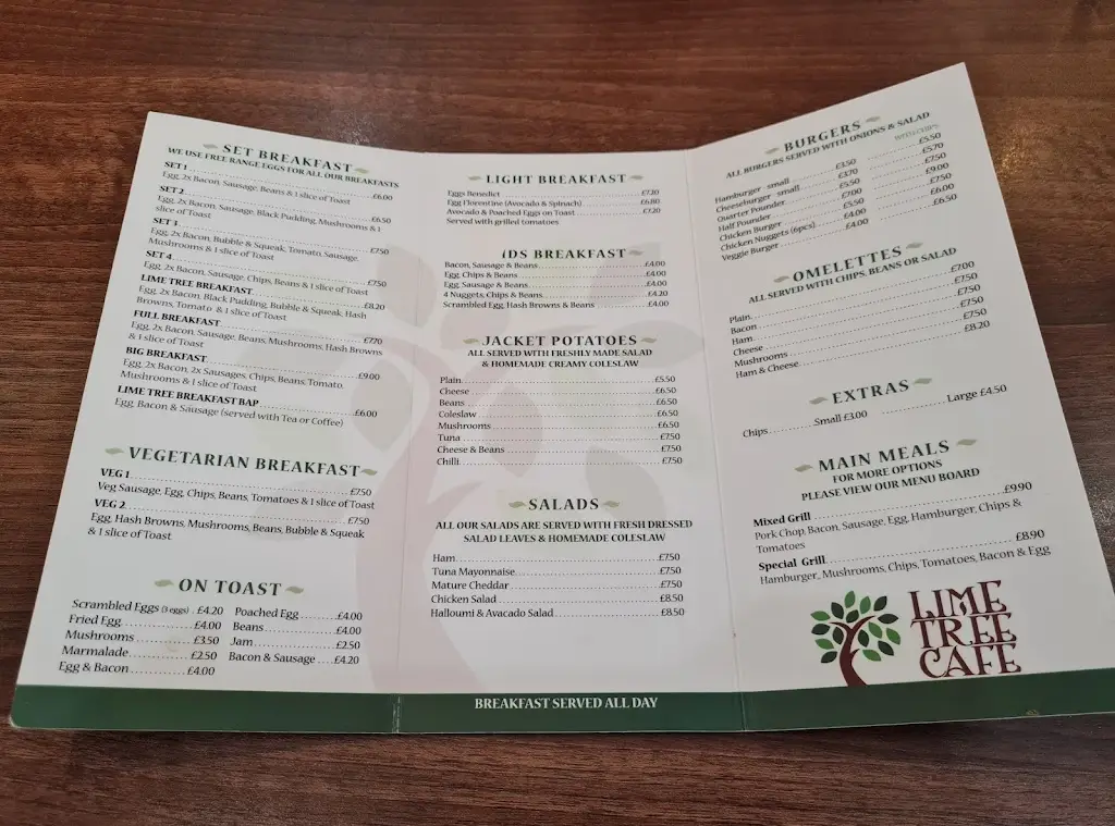 Menu_Lime Tree Café_Stowmarket_image_2