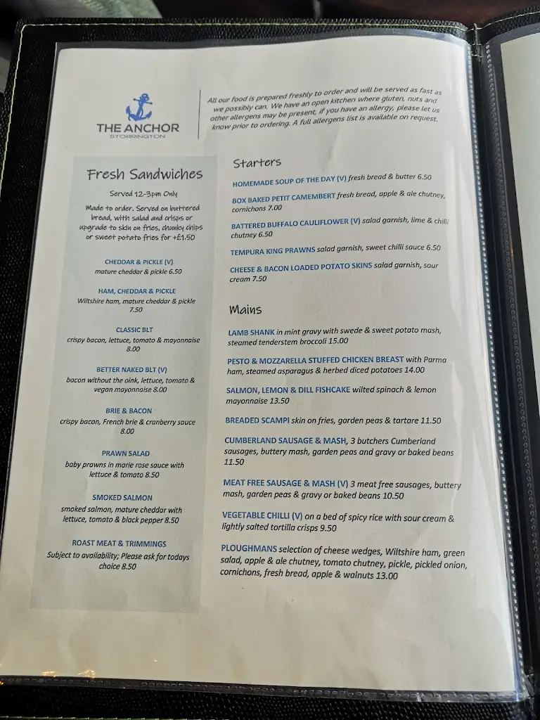 Menu_The Anchor Inn_Storrington_image_1