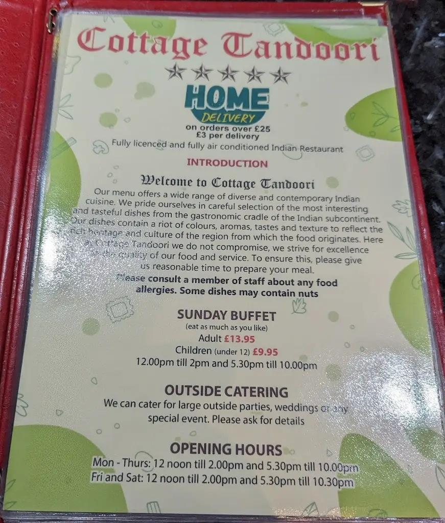 Menu_Cottage Tandoori_Storrington_image_2