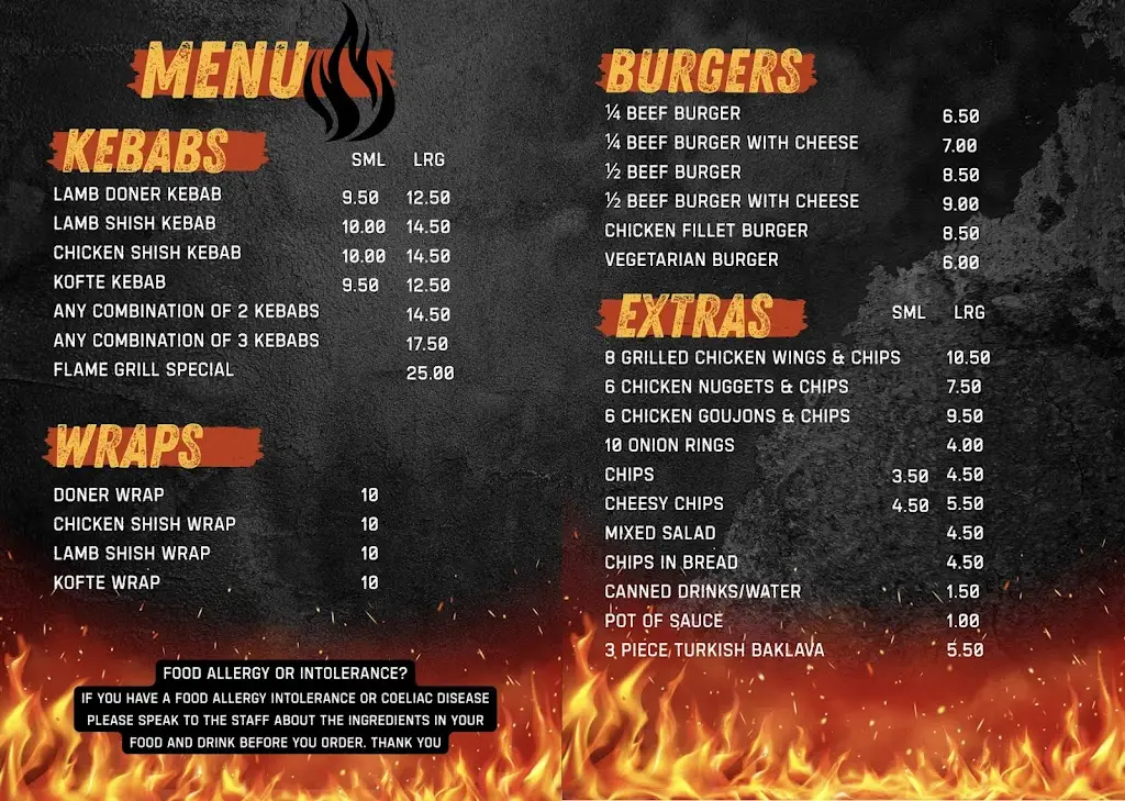 Menu_Flame Grill_Storrington_image_2