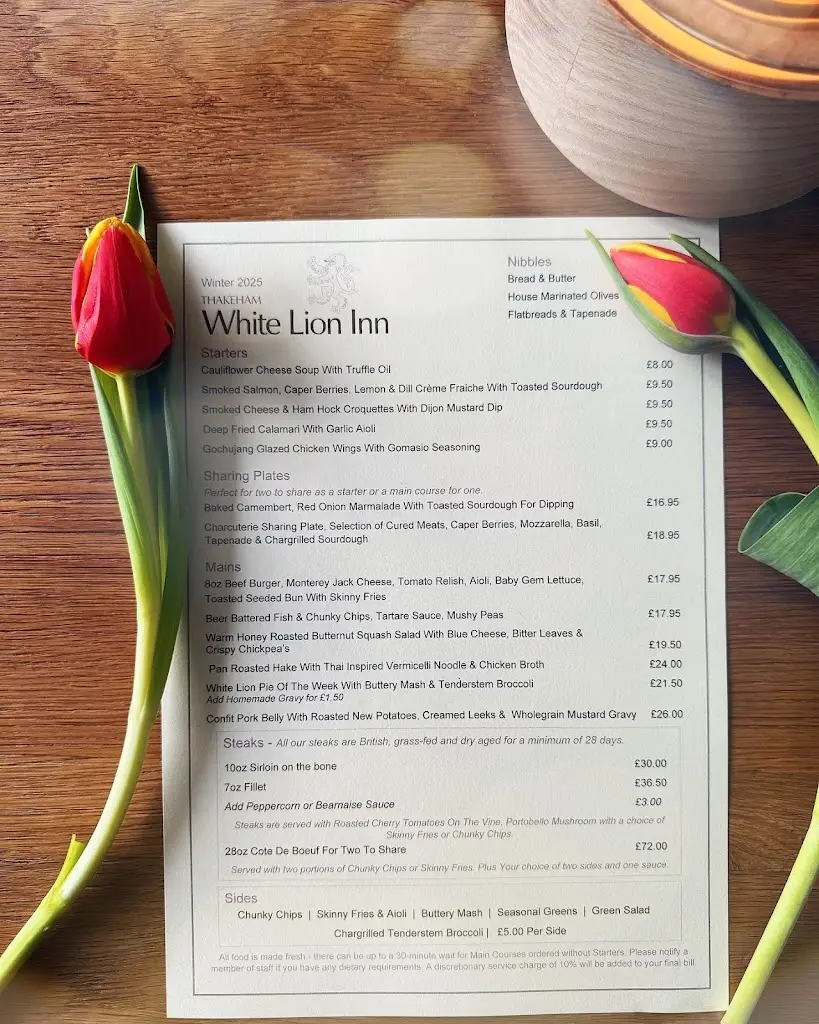Menu_The White Lion Inn_Storrington_image_3