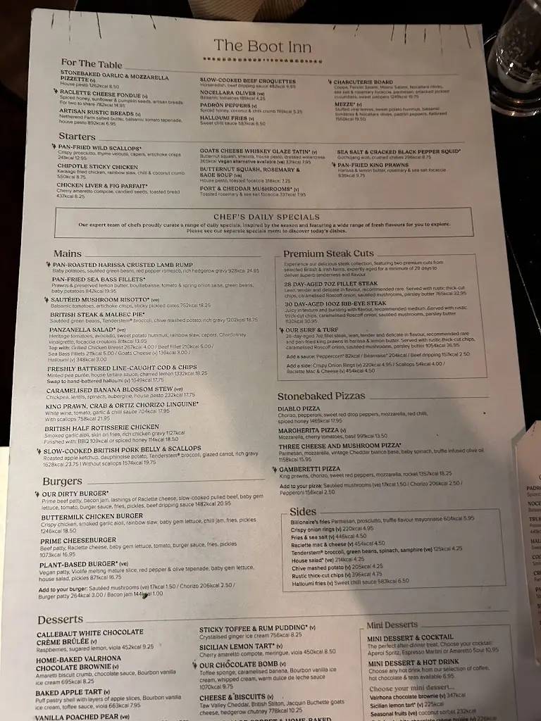 Menu_Boot Inn Studley_Studley_image_1