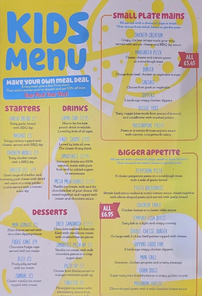 Menu_Jubilee Inn_Studley_image_1