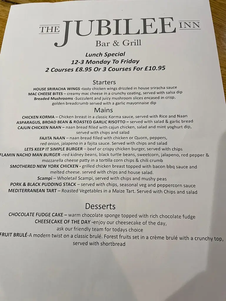 Menu_Jubilee Inn_Studley_image_3