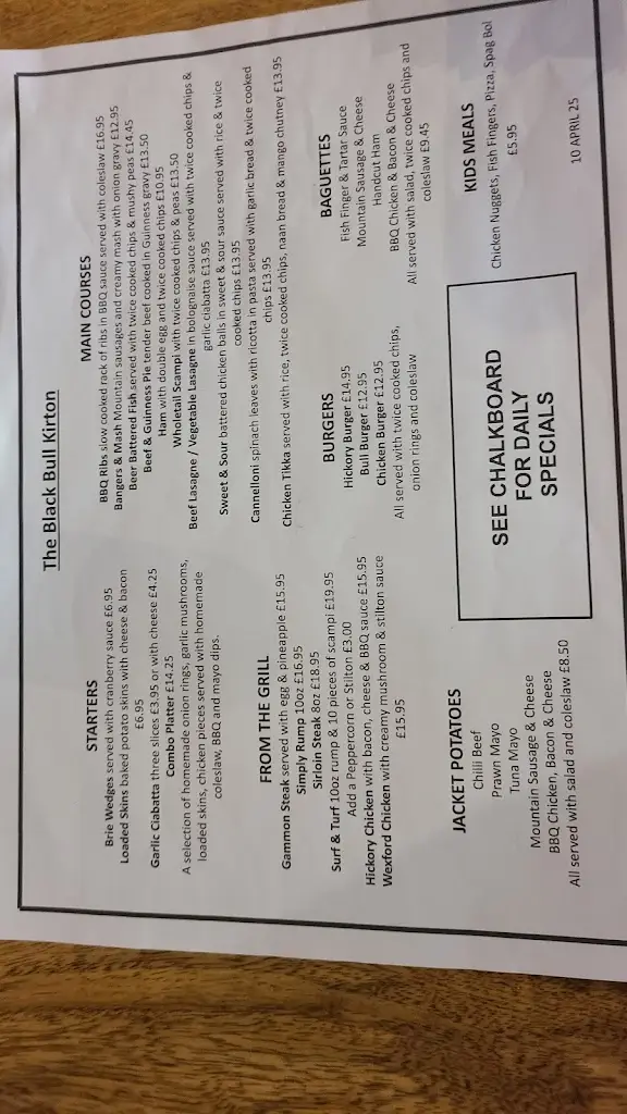 Tina Oubridge_The Black Bull Inn, Kirton_Sutterton_review