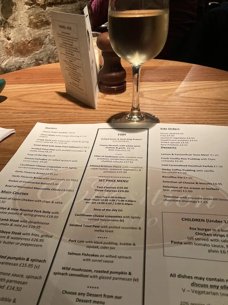 Menu_The Opposition_Stratford-upon-Avon_image_1