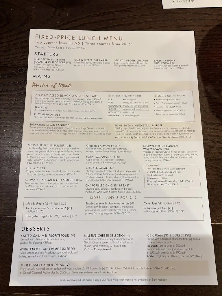 Menu_Miller & Carter Stratford Avon_Stratford-upon-Avon_image_1