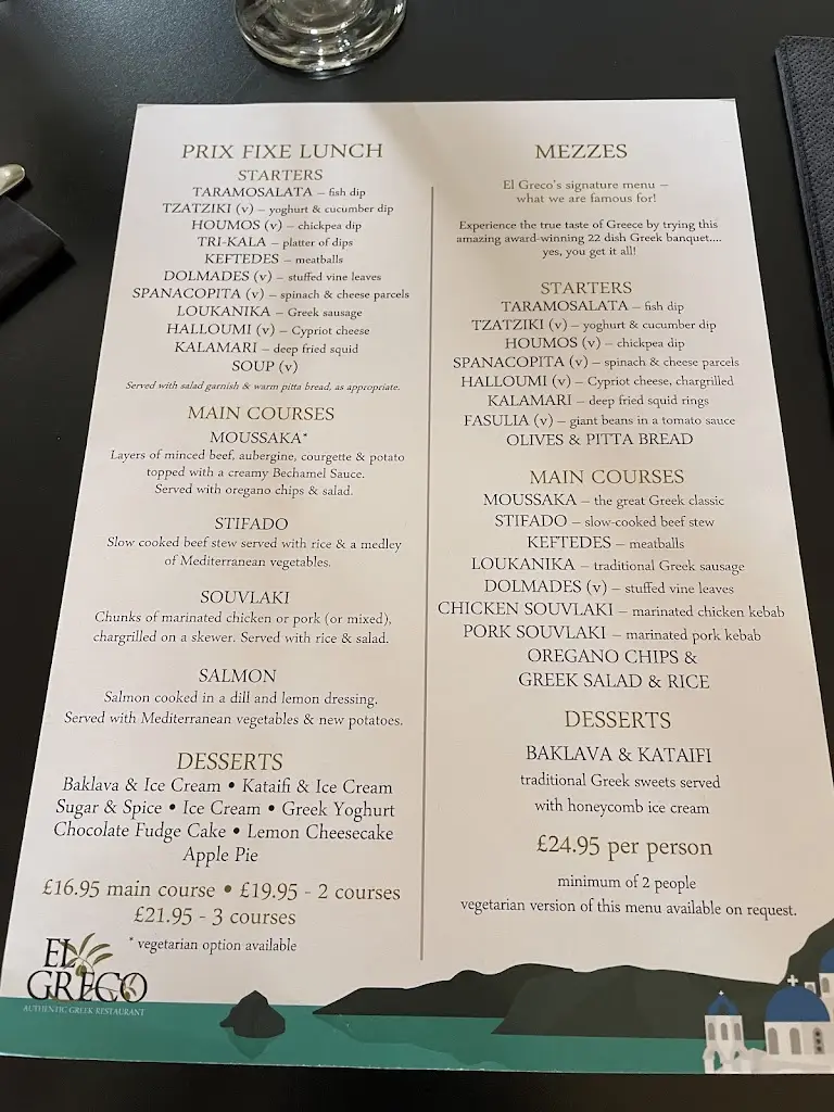 Menu_El Greco_Stratford-upon-Avon_image_2