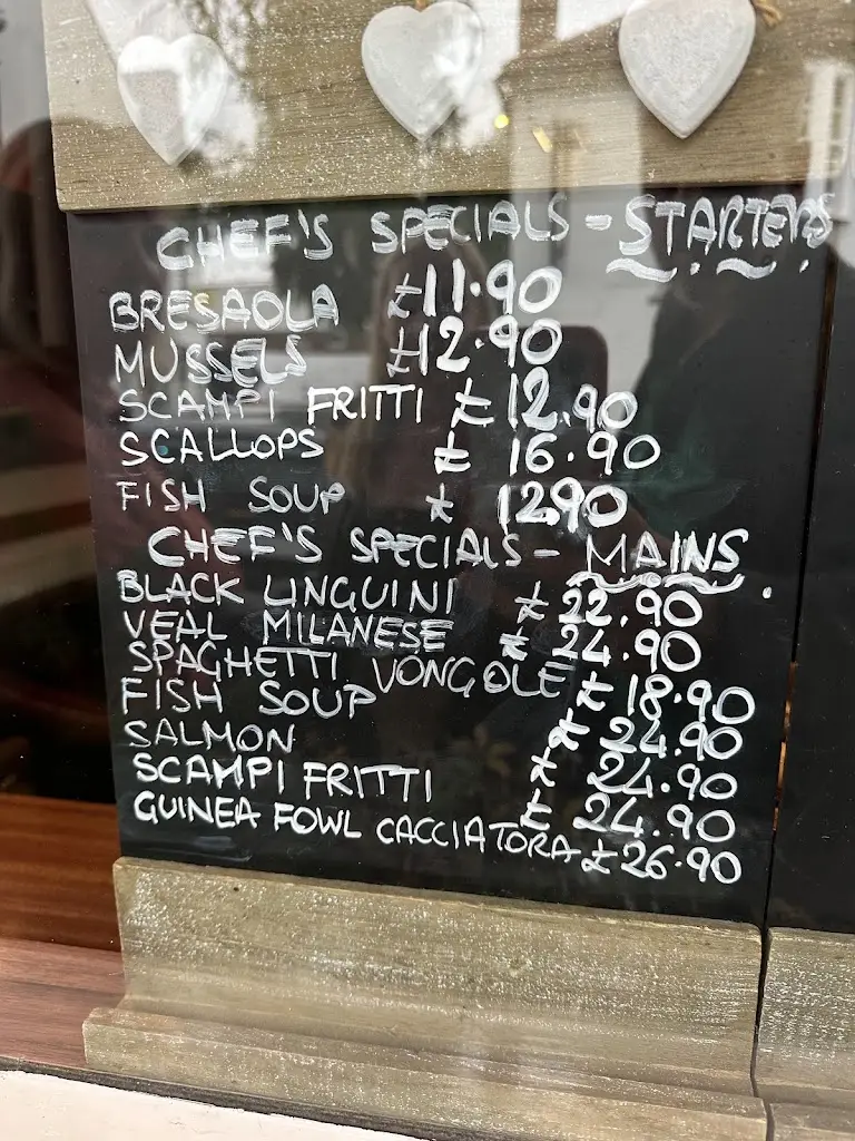Menu_Sorrento Restaurant...a taste of Italy_Stratford-upon-Avon_immagine_2