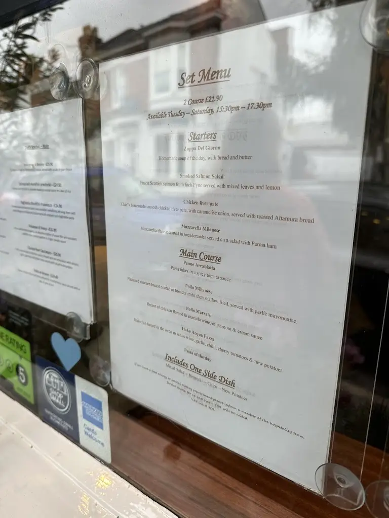 Menu_Sorrento Restaurant...a taste of Italy_Stratford-upon-Avon_immagine_4