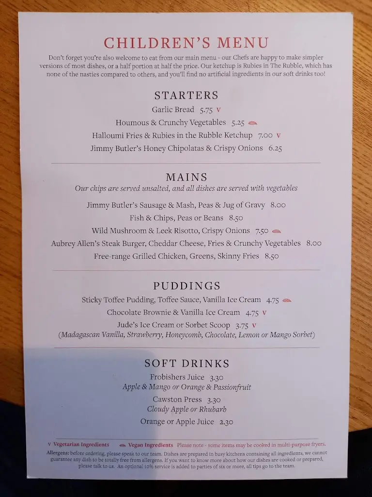Menu_The One Elm_Stratford-upon-Avon_image_4