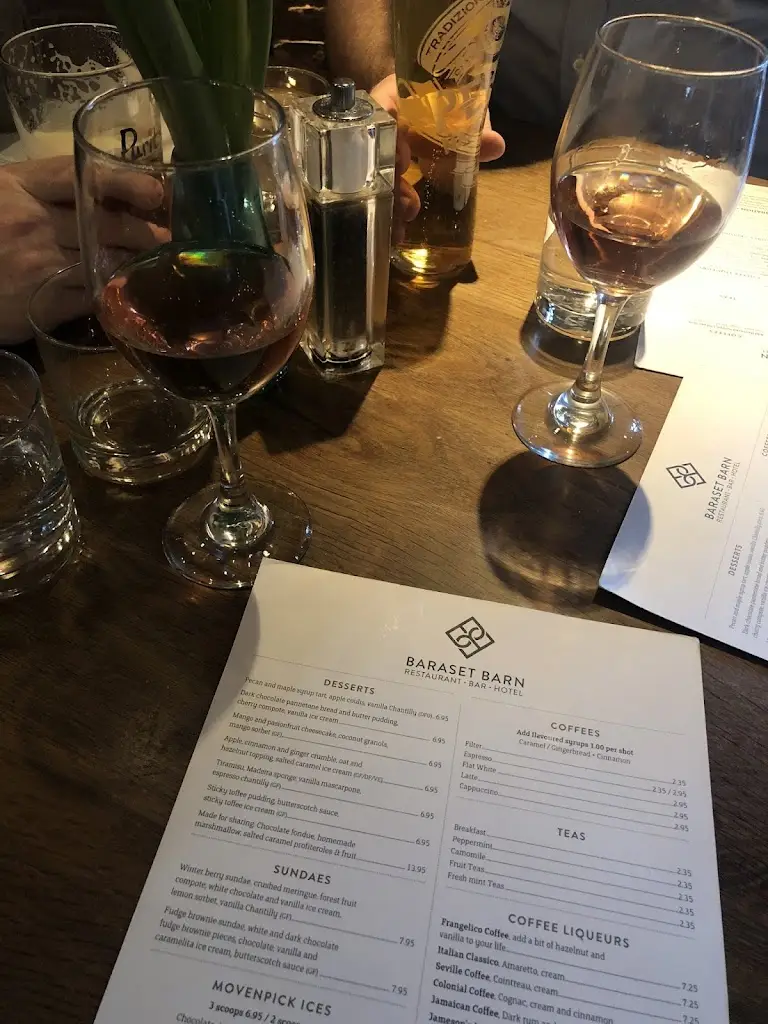 Menu_The Baraset Barn_Stratford-upon-Avon_imagen_2