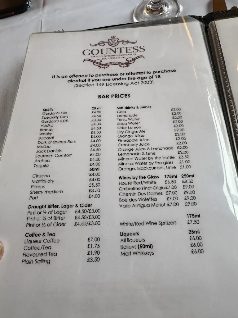 Menu_The Countess_Stratford-upon-Avon_image_3