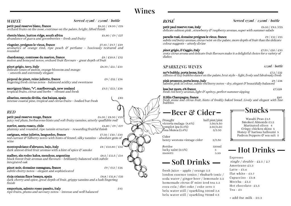 Menu_N°4 Mediterranean Bar & Restaurant_Stratford-upon-Avon_image_1