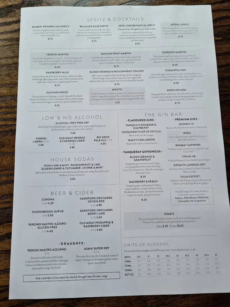 Menu_Encore Stratford Upon Avon_Stratford-upon-Avon_image_4