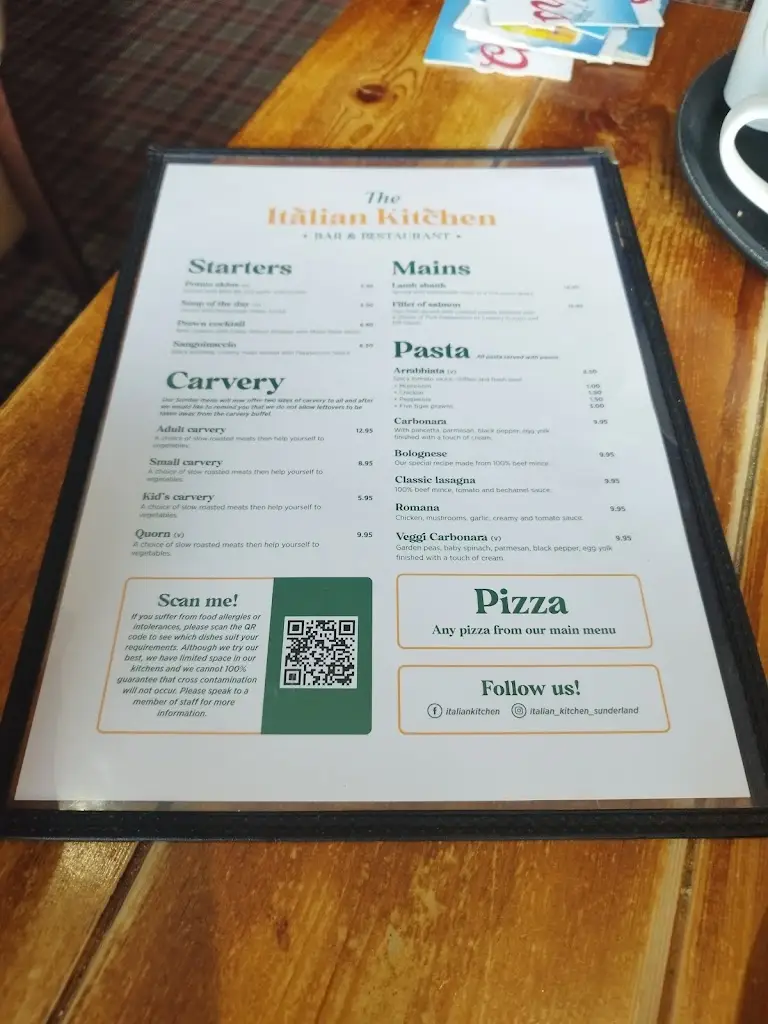 Menu_Italian Kitchen_Sunderland_image_1