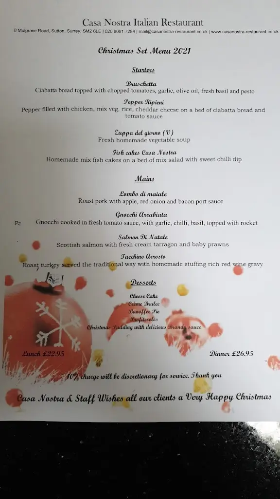 Menu_Casa Nostra Restaurant_Sutton_image_3