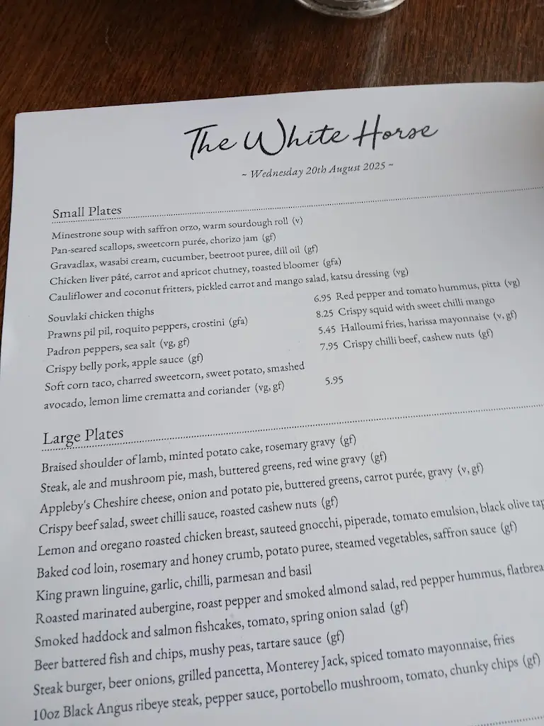Louise_The White Horse_Beaconsfield_review