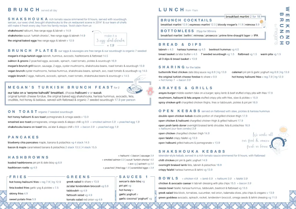 Menu_Megan's at the Post Office Restaurant (Surbiton)_Surbiton_imagen_1