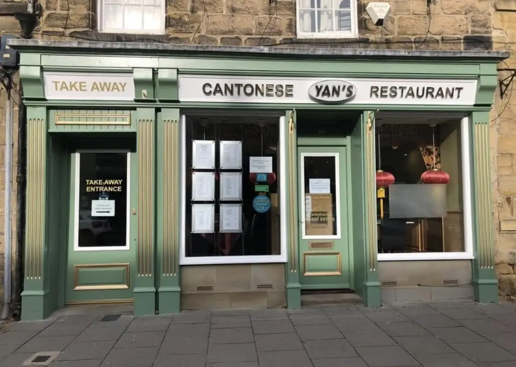 Yan's Restaurant restaurant in Alnwick