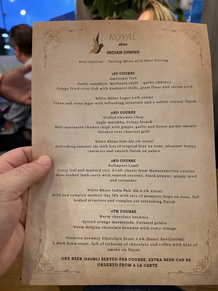 Menu_Koyal Indian Restaurant & Bar_Surbiton_image_1