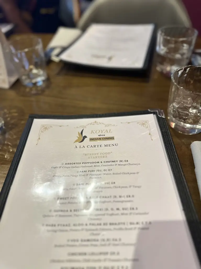 Menu_Koyal Indian Restaurant & Bar_Surbiton_image_3