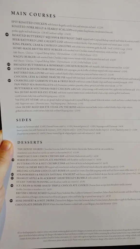 Menu_Harts Boatyard Surbiton_Surbiton_image_2