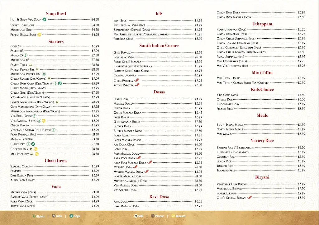 Menu_Vasantha Vilas - Surbiton_Surbiton_image_2