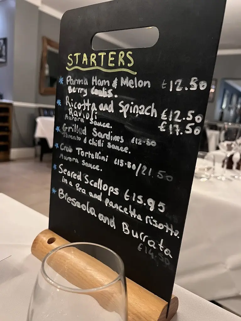 Menu_The Italian Taste_Surbiton_image_1