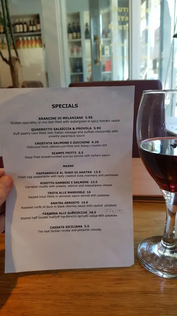 Menu_The Italian Taste_Surbiton_image_3