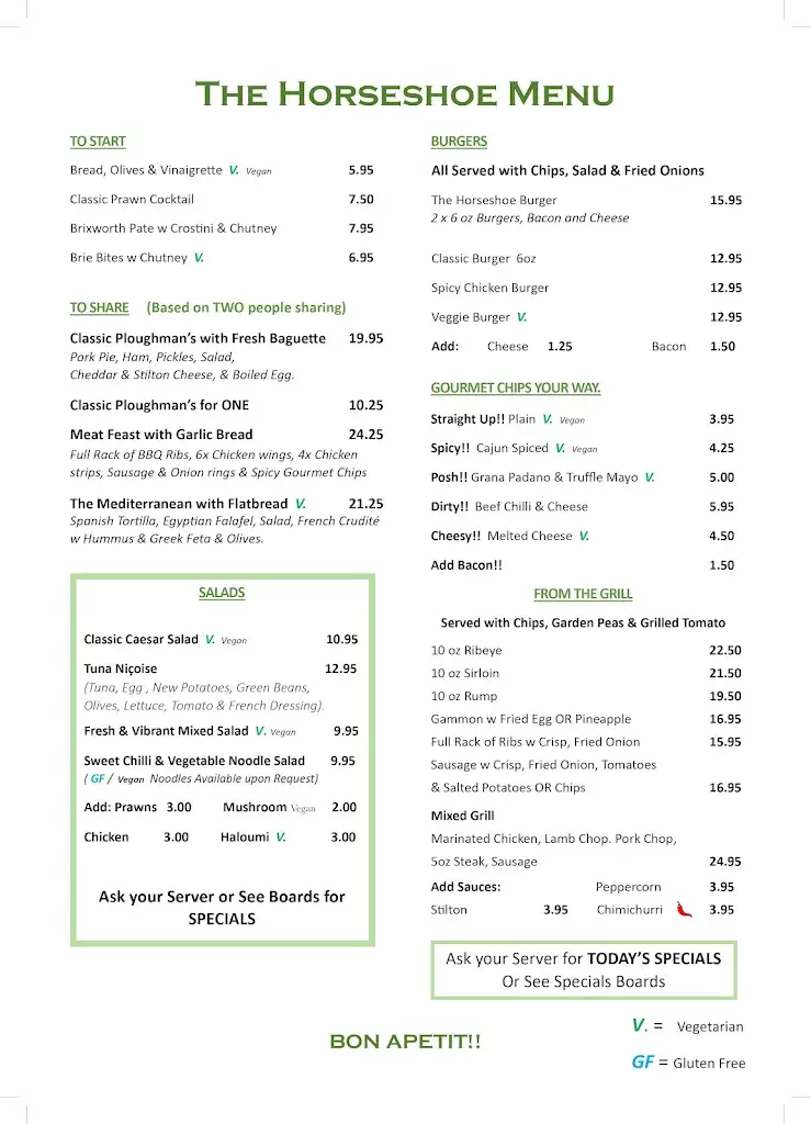 Menu_The Horseshoe Sywell_Sywell_image_2