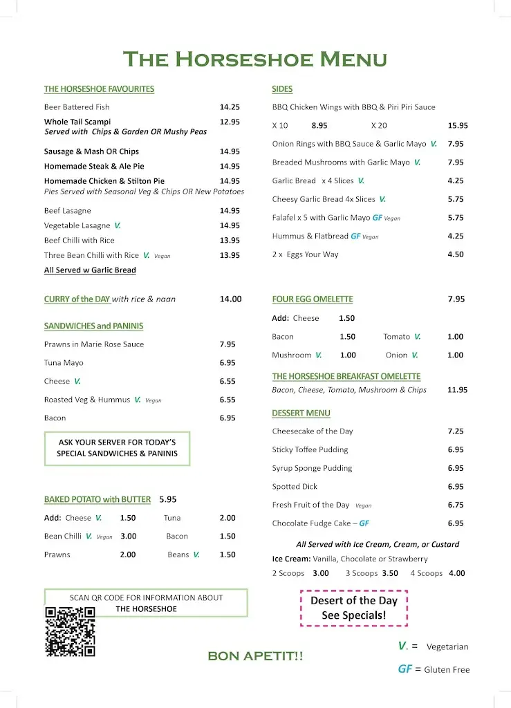 Menu_The Horseshoe Sywell_Sywell_image_3