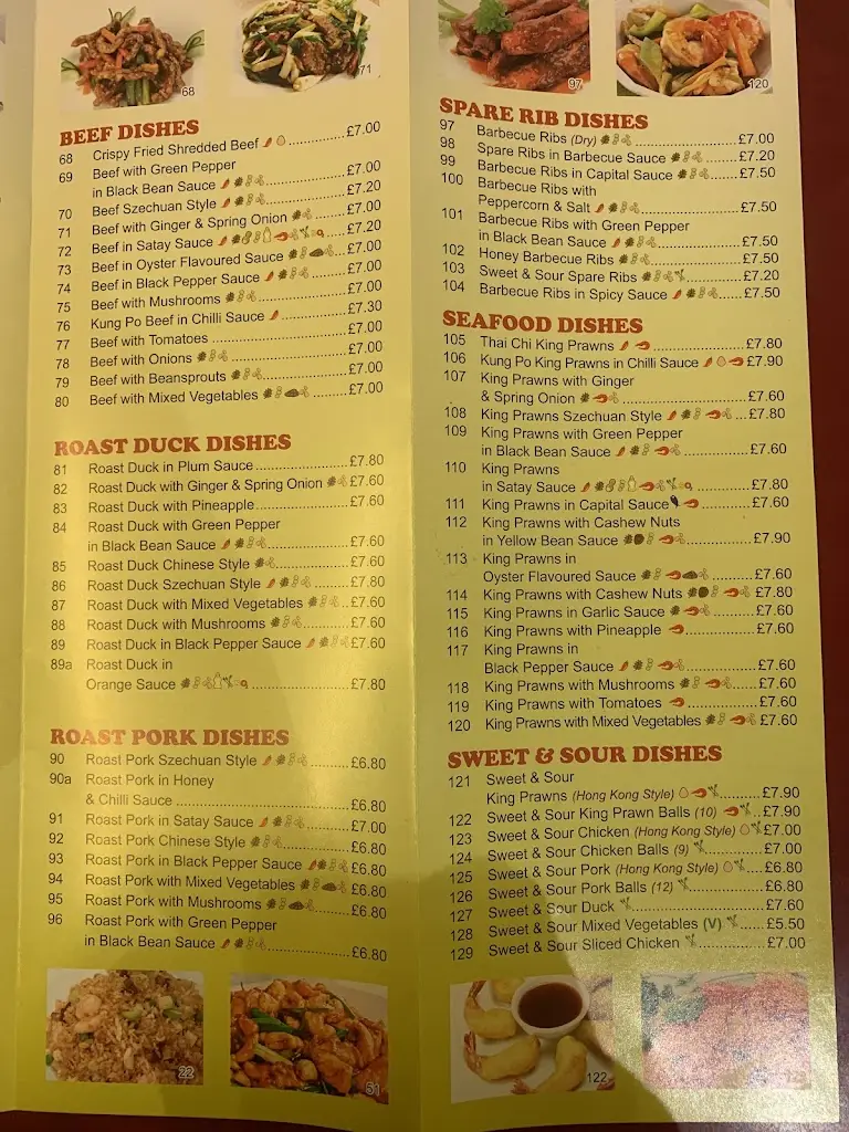 Menu_The Peking Palace_Swanscombe_image_1