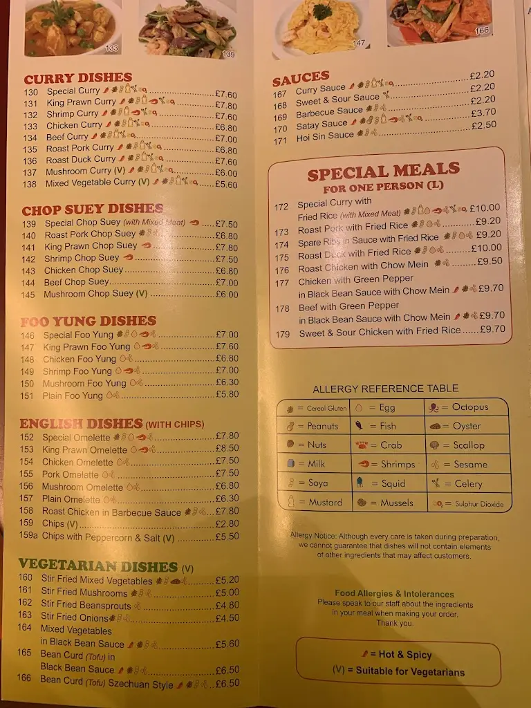 Menu_The Peking Palace_Swanscombe_image_2