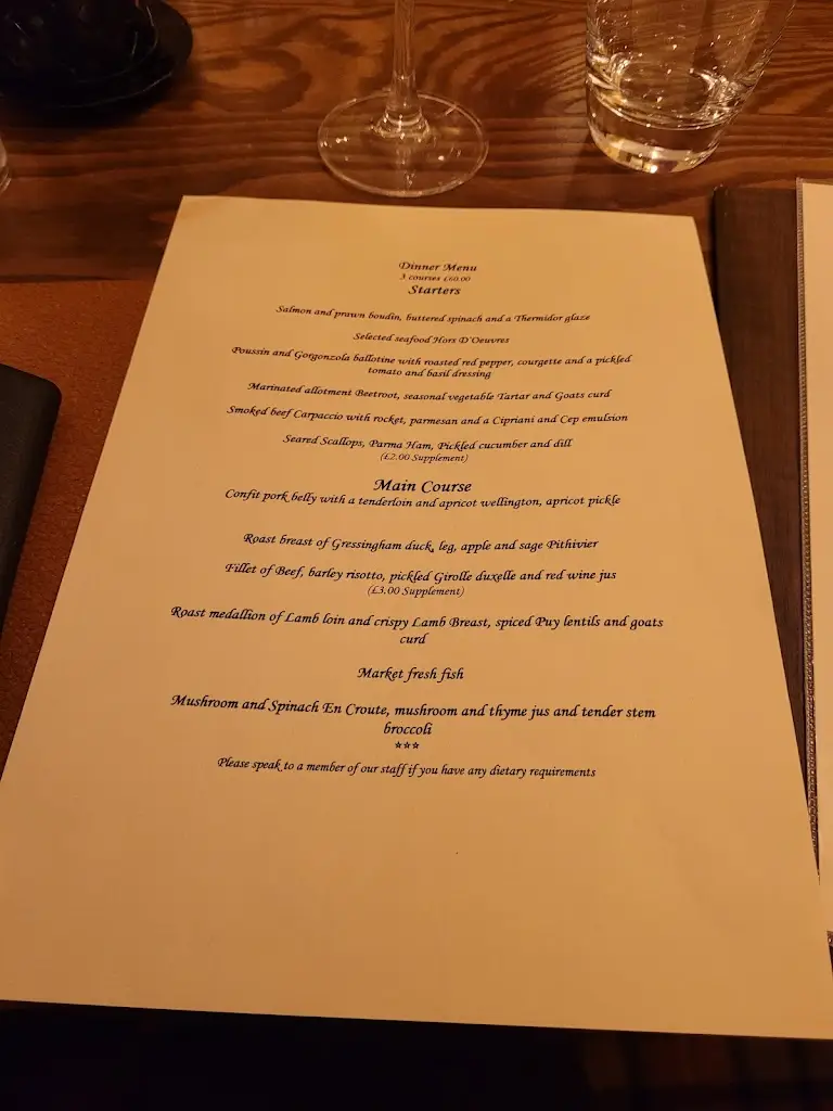 Menu_The Talbot at Belbroughton_Belbroughton_image_4