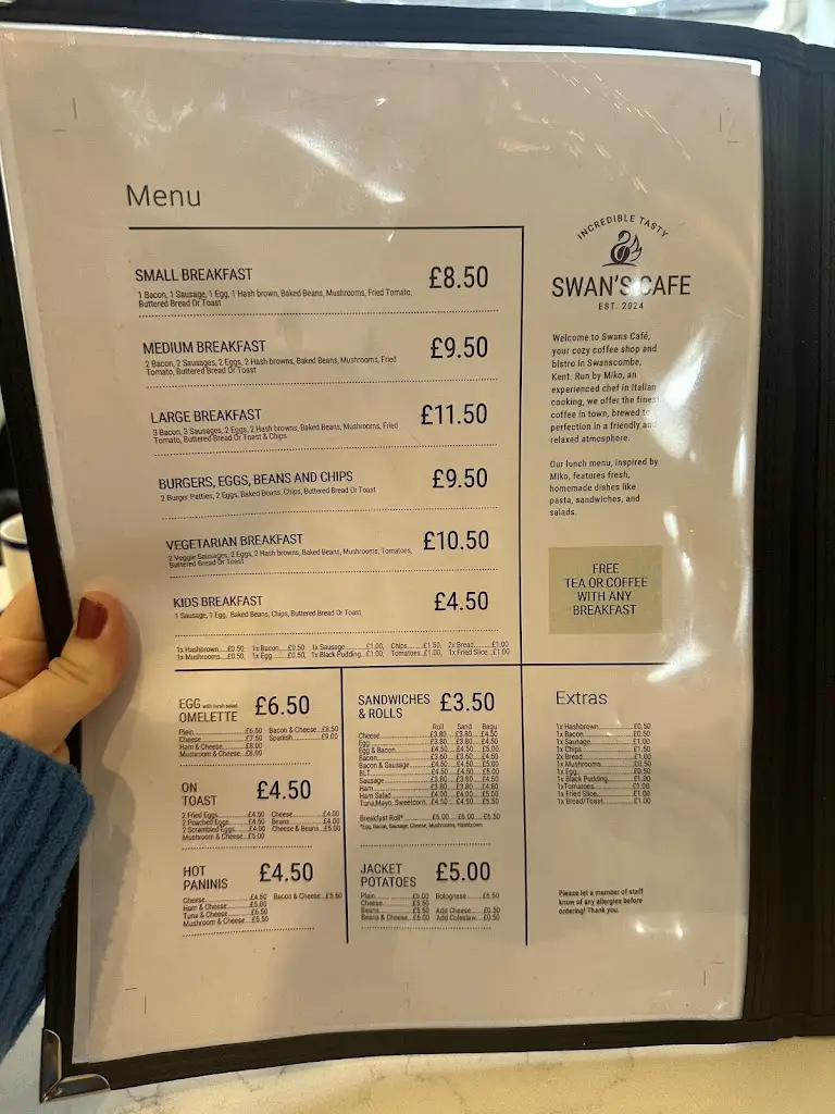 Menu_Swans Cafe_Swanscombe_image_1