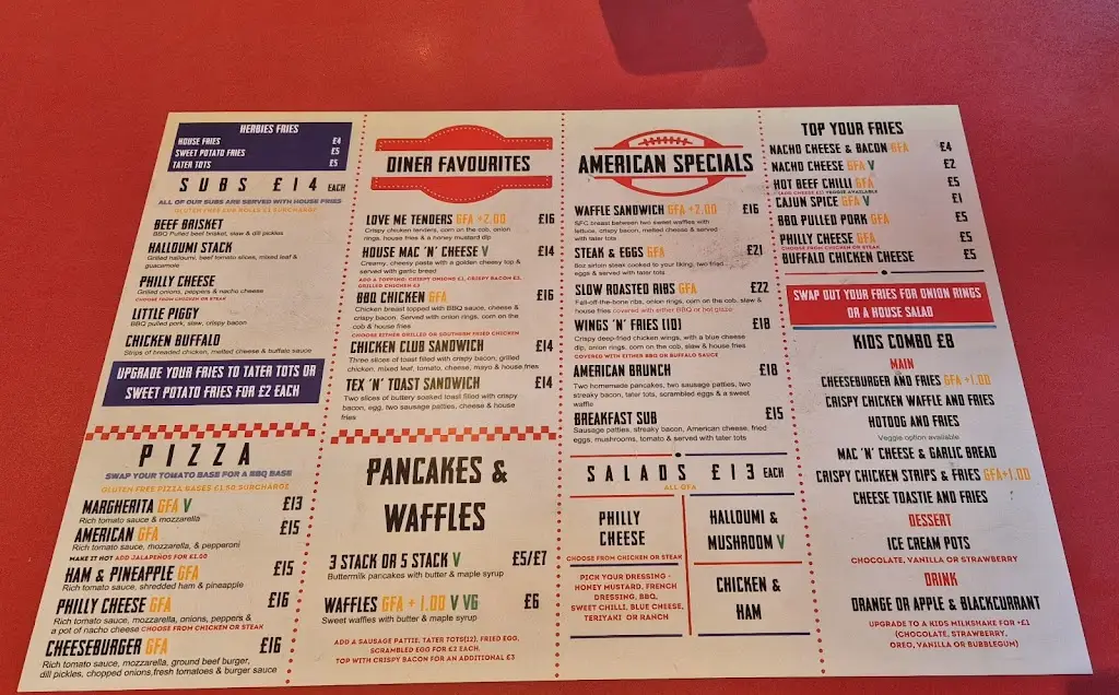 Menu_Herbie's American Diner_Swavesey_immagine_2