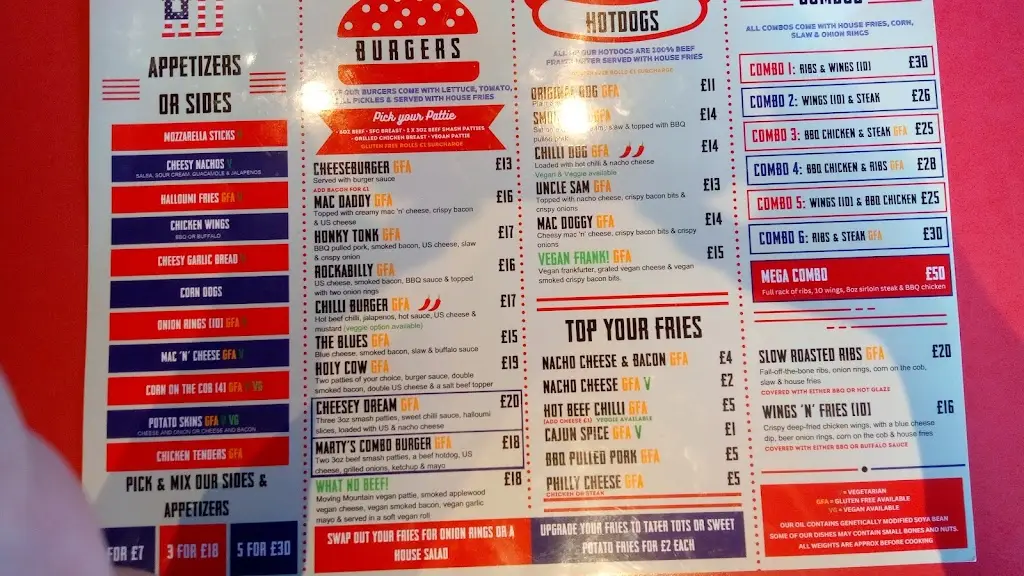 Menu_Herbie's American Diner_Swavesey_immagine_3