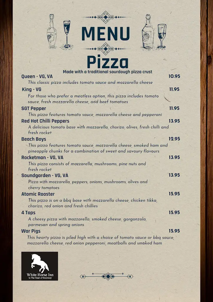 Menu_The White Horse Inn_Swavesey_image_2