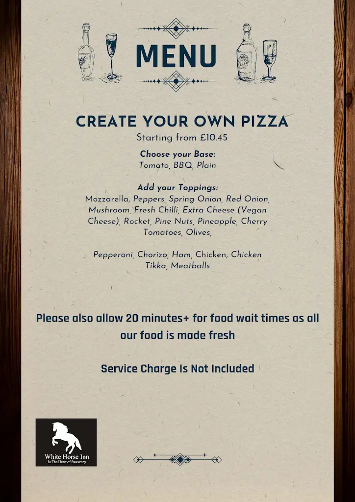 Menu_The White Horse Inn_Swavesey_image_4